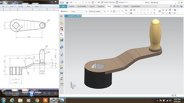 #NX CAD #handle assembly