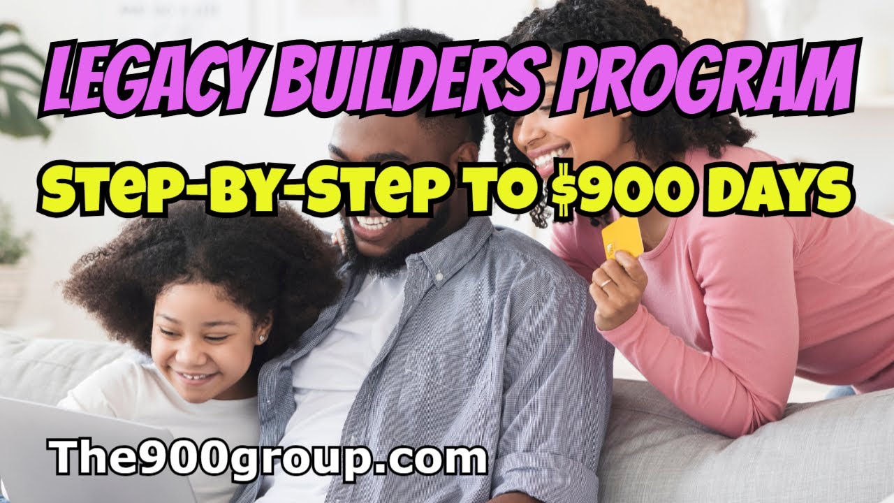 LEGACY BUILDERS PROGRAM: Exact Instructions, Earn $900 a Day - YouTube