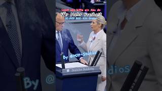 😱Merz Droht Frau Weidel!😳😱😱 #afd #merz