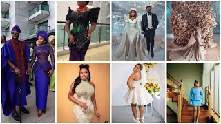 VEEKEE JAMES : Nigerian BRIDE that wore 15 dresses at her nigerian wedding party.