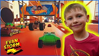 Evan Storm Plays Hot Wheels Unleashed Unboxing Mystery Race Cars Gaming screenshot 1