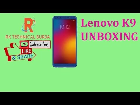 Lenovo K9 (Blue, 32 GB) (3 GB RAM) unboxing