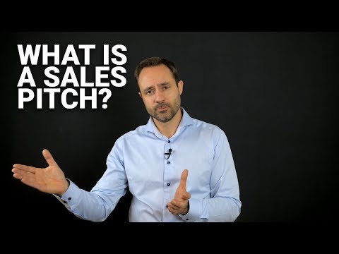 What is a sales pitch? - The Sales Wiki | Michael Humblet