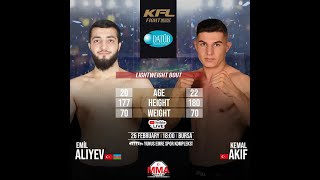 Kfl Fight Night Kemal Akif Vs Emil Aliyev