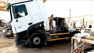 Truck Chassis Bumper ; Wheels Painting and Chassis Service || Truck World 1 ||