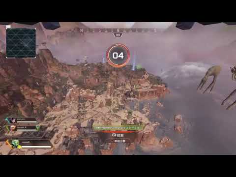 本田翼さんとマッチした件　Apex Legends