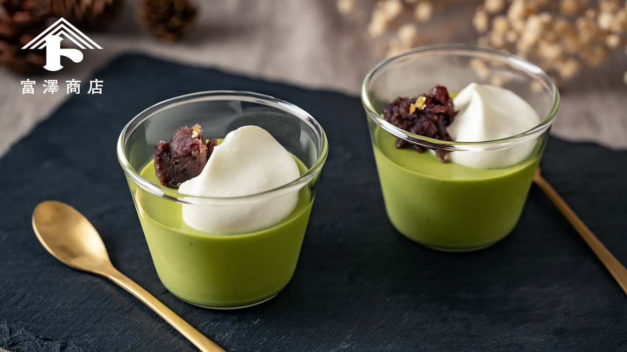 基本の抹茶ムース | レシピ | 富澤商店