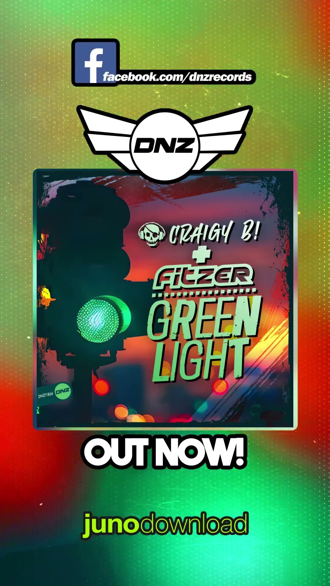 CRAIGY B \u0026 FITZER - GREEN LIGHT (OUT NOW ON DNZ) LINK IN DESCRIPTION #remix #CLUB #DANCE #edmmix