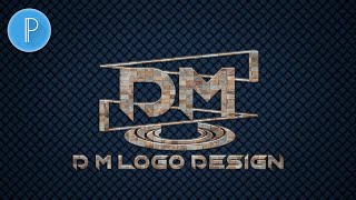 D M Logo Design || Cool Design Pixellab Android ||{Well Creation} screenshot 5