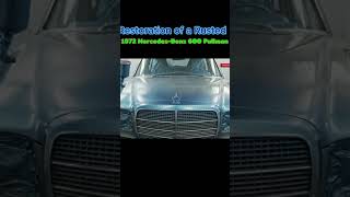 From Rust to Royalty: 1972 Mercedes-Benz 600 Pullman Restoration #carrestoration