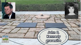 Graves of John F. Kennedy & Jacqueline Kennedy Onassis