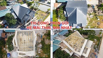 Thi Công Trọn Gói Mái Thái Ngôi Nhà Cấp 4 Đẹp 2021 | Thi Công Mái Thái Trọn Gói | Thi Công Mái Thái