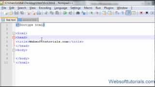 html and css in hindi / urdu  Tutorial - 7 - how to make text bold, italic and underlined in html