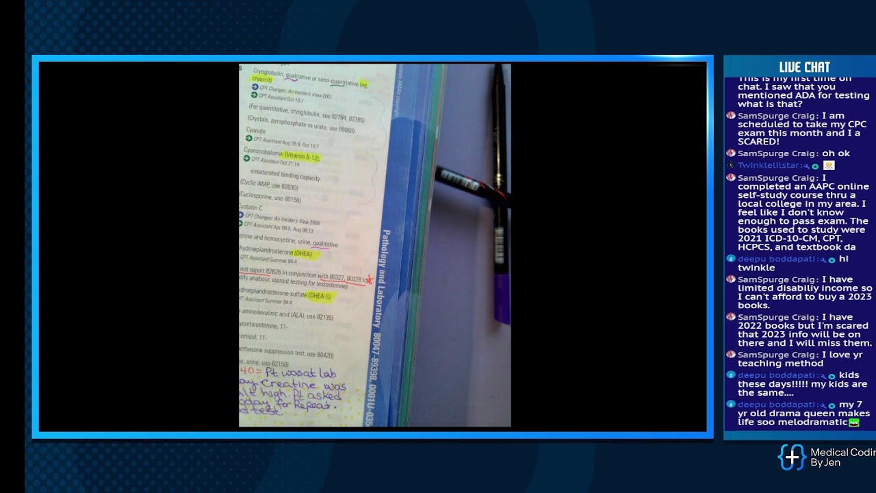 CPT BOOK PREP Lab & Path Pink Highlight Codes Alerts 2023 Medical