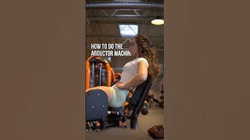 How to do the abductor machine to target the glute medius and build a shelf! #gluteexercise