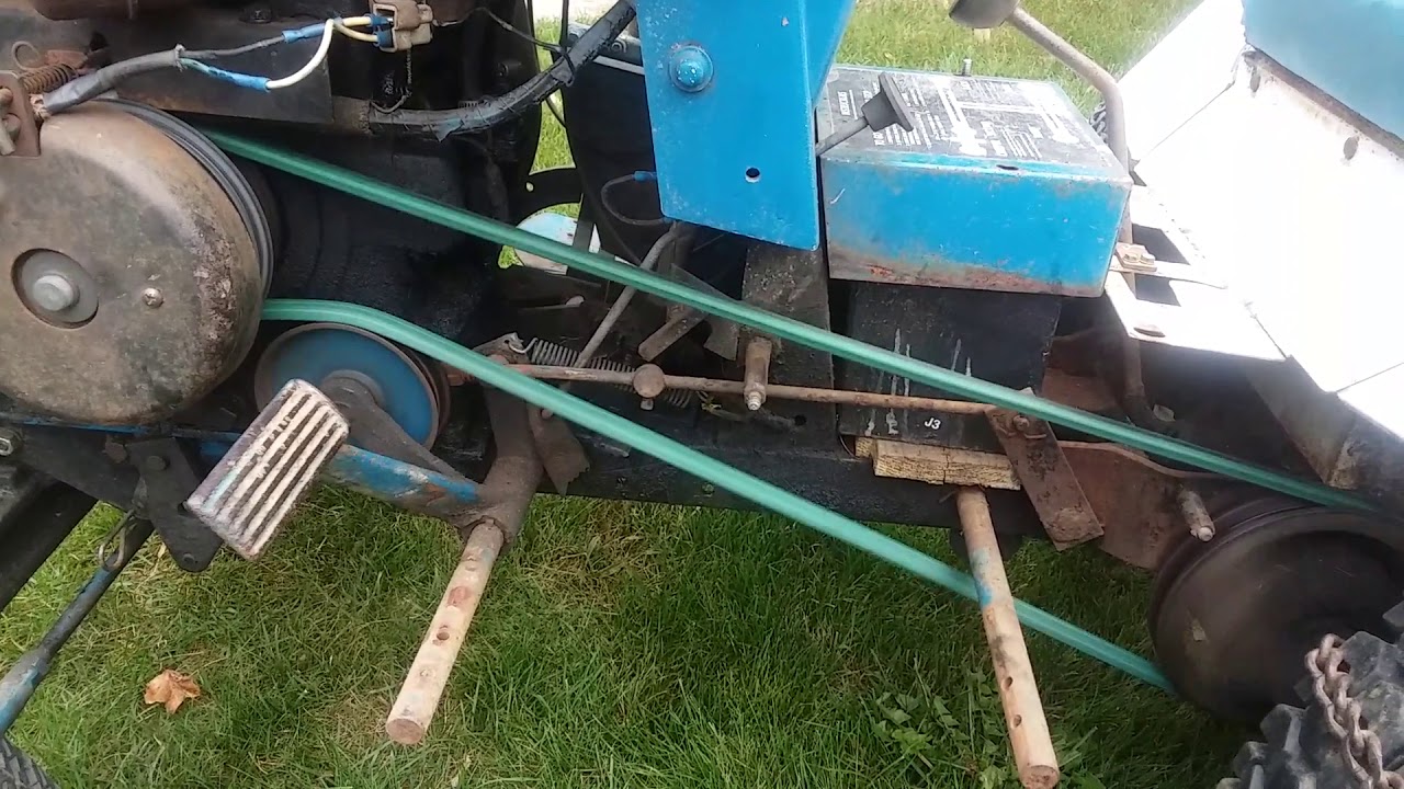 Video of new drive belt YouTube