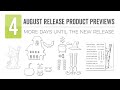 MFT August Release Product Previews | 4 More Days Until the New Release!