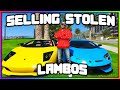 GTA 5 Roleplay - SELLING STOLEN LAMBORGHINIS | RedlineRP