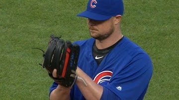 CHC@CIN: Lester holds Reds to one run in seven frames