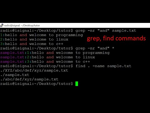 C Developer Unix/Ubuntu Linux Commands  - Part 2: