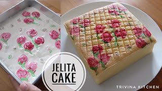 CARA BUAT JELITA CAKE YANG LAGI VIRAL | Cara Menggambar di Atas Cake CARA BUAT JELITA CAKE YANG LAGI VIRAL | Cara Menggambar di Atas Cake