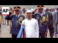 Chad swears in president after disputed election, ending years of military rule