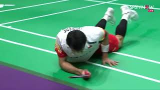 [BWF] MS2 - Group C｜J. CHRISTIE (INA) vs S. JAMSRI (THA) H/L | Thomas Cup Finals 2024