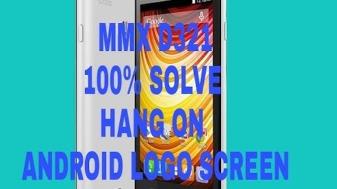 micromax d321 hang on android logo done by flashing