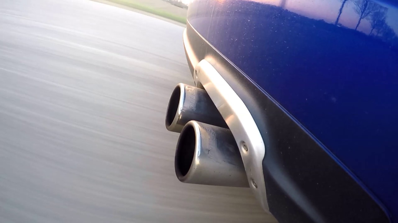 MG ZR 160 1.8 JanSpeed exhaust sound YouTube