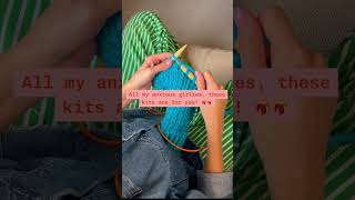 A hobby for the anxious girlies  #knittingforbeginners