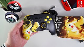 Unboxing PowerA Pokemon Nintendo Switch Controller! | Pikachu Edition |