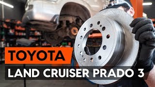 Skift Bremseskive TOYOTA HILUX III Pickup (TGN1_, GGN2_, GGN1_, KUN2_, KUN1_) - videovejledning
