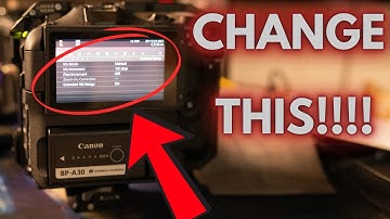 Best Settings For Your Camera [Ft.Canon C70] | How To Think Like A Film Maker EP 7