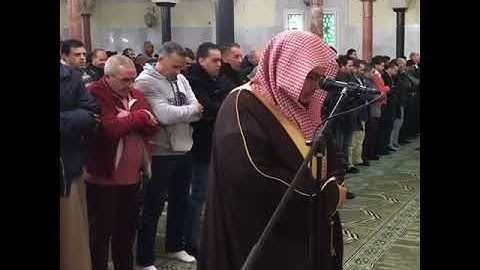 محاكاة لأداء وتلاوة إمام الحرم المكي الشيخ أسامة خياط