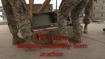 MCAS Yuma Weapons-Assembly-Team in Action
