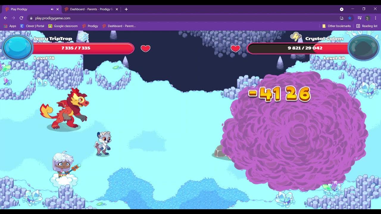 The Craven Monster! Prodigy Crystal Cravens Gameplay YouTube