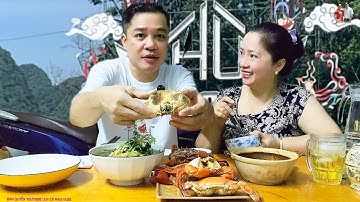 CUA LUỘC NƯỚC DỪA VÀ CÁ LÓC KHO TỘ CÙNG CANH RAU MÁ NẤU VỚI CON RUỐC KHÔ CHO BỮA CƠM CHIỀU 