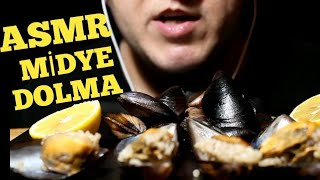 ASMR Türkçe Midye   I Asmr MİDYE dolma I Asmr Mussel I MUKBANG midye I MİDYE Yedim