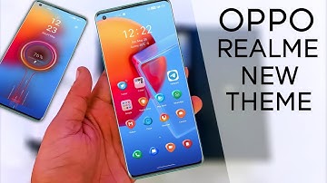 Oppo Realme New Theme Blue Ice ! Color Os New Theme ! Realme Ui New Theme