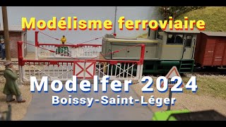 Exposition modélisme ferroviaire Modelfer 2024 Boissy Saint Léger