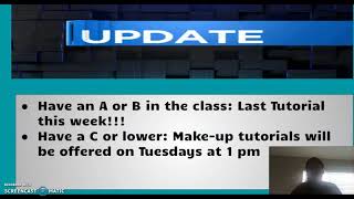 AVID Excel Week 6 Update