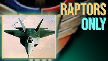 Can Nothing But Raptors Defeat A Brutal AI? - C&C Generals: Single Unit Challenge