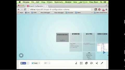 Configuration schema in Drupal 8 - Vijayachandran Mani