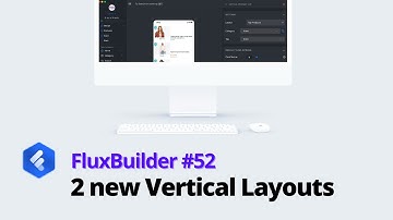 FluxBuilder App Builder #52🌈 2 new Vertical Layouts of Mobile Apps (Build Your Apps in minutes)