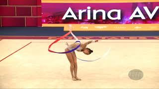 Download Lagu AVERINA Arina (RUS) - 2019 Rhythmic Worlds, Baku (AZE) - Qualifications Ribbon MP3