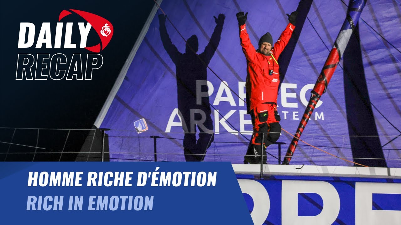 ⁣Homme riche d'émotion | Daily recap | Vendée Globe 2024