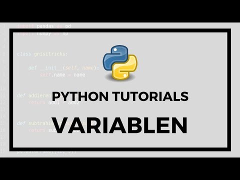 Variablen in Python