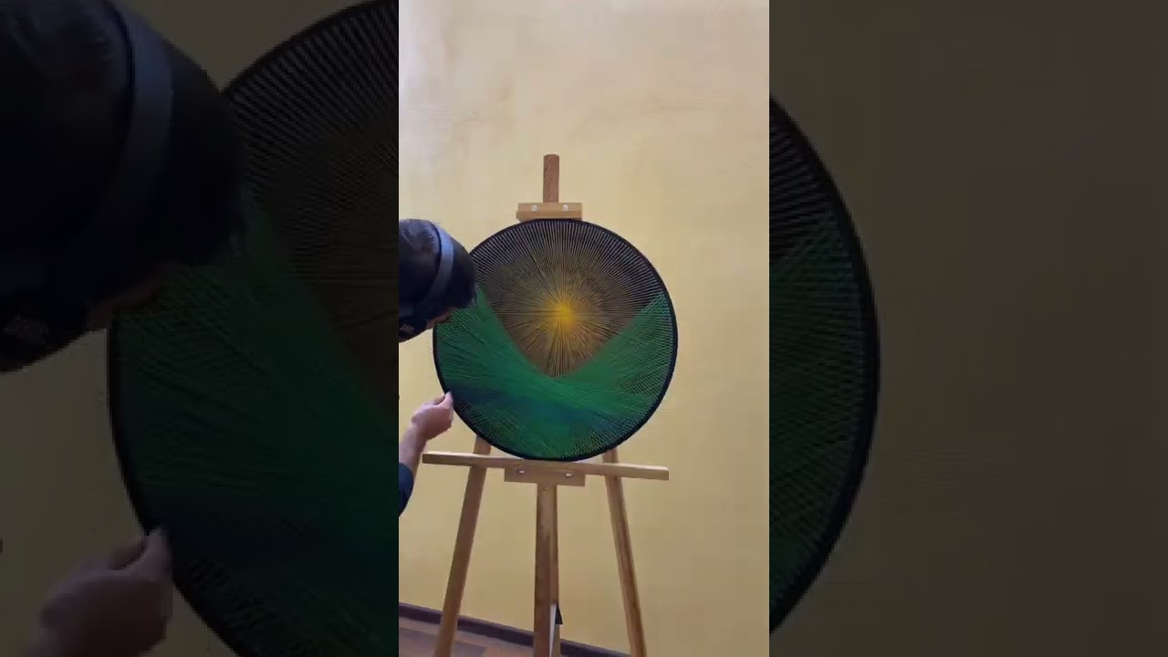 String art by me 🌄🌄🌄. 