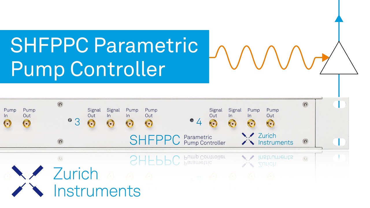 SHFPPC Parametric Pump Controller | Zurich Instruments