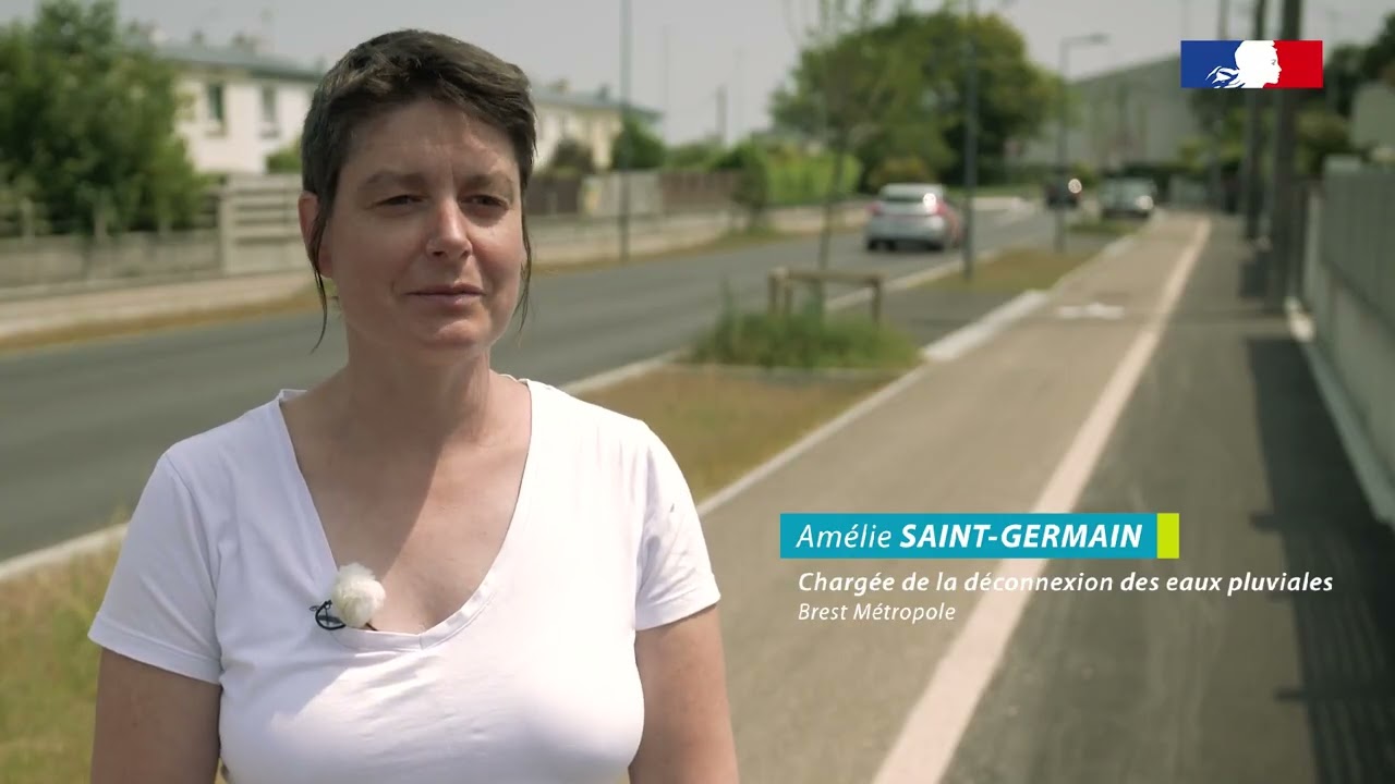 La métropole de Brest (Finistère) infiltre les eaux pluviales